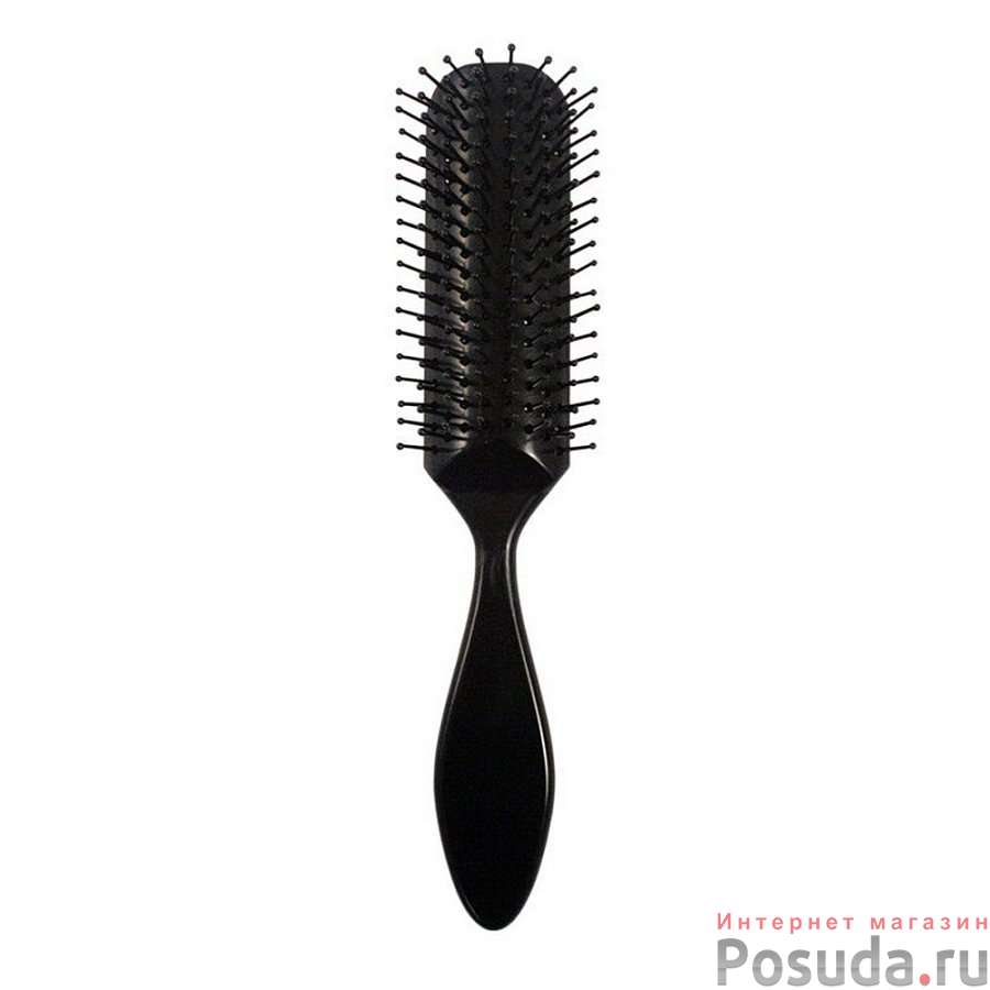 Расческа массажная для волос. Размер 20,7х3,6х0,9 см. (пластмасса) NEW
