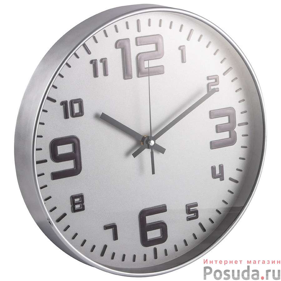 Часы настенные кварцевые ENERGY модель ЕС-150 белые