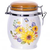 Банка для сыпучих  700 мл "Подсолнух"