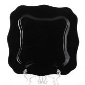 Тарелка закусочная (десертная) Luminarc Authentic Black, D=20 см