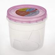 Банка для хранения продуктов V=1,0 л (цвет в ассортименте)