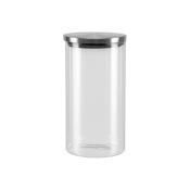 Емкость для сыпучих продуктов со стальной крышкой, SILVANA NADOBA 1 л