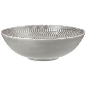 Салатник София серая 26 см н=8,5 см., без упак.