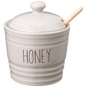 Банка для меда коллекция Crystal , 12,5х10,5х14 см