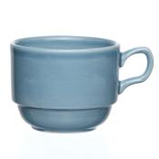 Набор чашек чайных ф.Браво емк.200 см3 Акварель (голубой) - 2шт