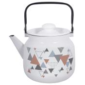 Чайник эмал  3,5л  Треугольники, 2713П2/4