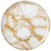 Тарелка обеденная White marble диаметр 28 см, высота 2 cм