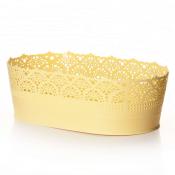 Сухарница Ажур 28 см (банановый)