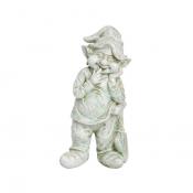 Садовая фигура ГНОМ С ЛОПАТОЙ 24х15х46см