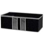 Ящик текстильный для хранения вещей "Black" 60*30*20 см