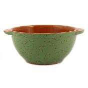 Бульонница d14см, 0,5л (зеленый)  (10) 1БЗ-14