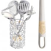 Набор половников 7пр на подставке нерж.сталь