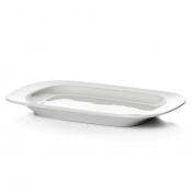 Тарелка столовая глубокая White, 320 х 205 мм
