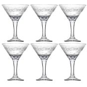Набор 6-ти бокалов д/мартини Флёр new 170 мл