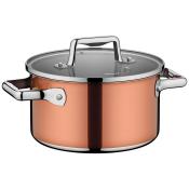 Кастрюля со стеклянной крышкой, 20 см/3,3 л, NADOBA, серия MEDENA