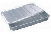 Лоток кондитерский 30х60х8см металлическая крышка Калитва