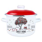 Кастрюля эмал цил Apple Tree 3,0л ТМ Appetite