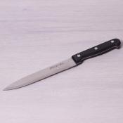Нож для мяса Kamille из нержавеющей стали с бакелитовой ручкой (лезвие 17.5см; рукоятка 12см)