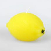 Свеча декоративная "лимон"