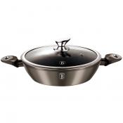 Сотейник Berlinger Haus Carbon Metallic с крышкой, D=32 см