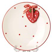 Тарелка декоративная Strawberry, D=20,5 см