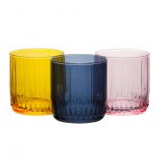 Набор стаканов Leia цв. 3 шт. 265 мл