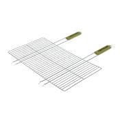 Решетка-гриль Гигант, веер в ПОДАРОК, 55 (+5) х57х30 см