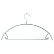 Вешалка металлическая с ПВХ покрытием, с крючками, 41 см