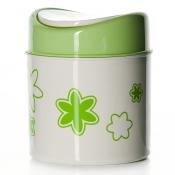 Контейнер для мусора "Флер", объем 1 л, 110 х 145 мм (цвет в ассортименте)