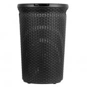 Корзина для белья RATTAN STYLE 48л темно-коричневая