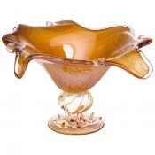 Блюдо на ножке white cristal Noce quadro 30х30см высота 18см