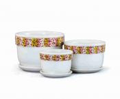 Горшок Вязь сирень фундук №1 КС-Ф1-20-54