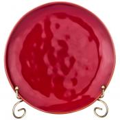 Тарелка закусочная Concerto диаметр 20,5 см винный красный 
