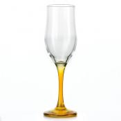 Набор фужеров tulipe, 3 штуки, объем 190 мл (желтый)