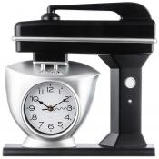 Часы настенные кварцевые Chef kitchen 39 см цвет:черный