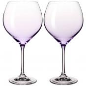 Набор бокалов для вина из 2шт Sophia violet 650ml