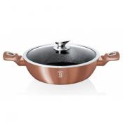 Сотейник с крышкой Rosegold Line 28 см