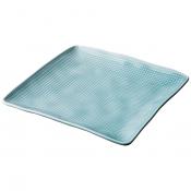 Тарелка закусочная квадратная Concept 18 см голубой