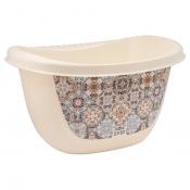 Таз овальный 16 л Декор Марокко