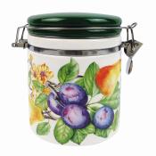 Банка керам круг 600мл c клипсой Дюшес ТМ Appetite (ZFC039-8)