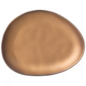 Тарелка закусочная bronco Bronze 25*19*2,5 см 