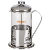 Чайник/кофейник (кофе-пресс), ALITO, 800 мл, из жаропрочного стекла, в корп из нерж стали