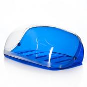 Хлебница Idea "Кристалл", 40 х 29 х 16 см (синий прозрачный)