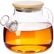 Заварочный чайник 3пр 1л стек бамбук LR