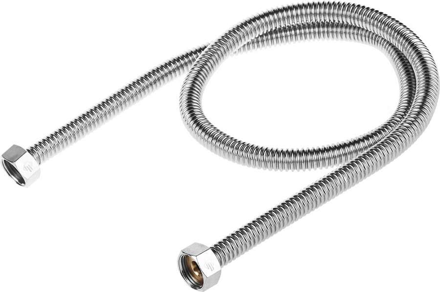 Подводка ЗУБР \"ЭКСПЕРТ\" сильфонная из нержавеющей стали, для воды, г/г ...