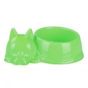 Миска для кошек Барсик 0,5 л (зеленый)