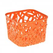 Корзинка квадратная оранжевая Curver Neo Colors S
