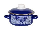 Кастрюля 5,0л цилиндрическая Вологодское кружево