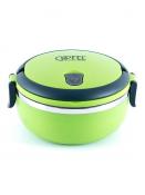 Ланч-бокс герметичный круглый с одним контейнером 600мл и складыв. ручкой. GIPFEL