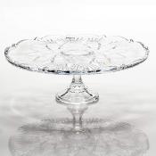 Тарелка для торта на ножке Crystalite Bohemia Лира, D=31 см
